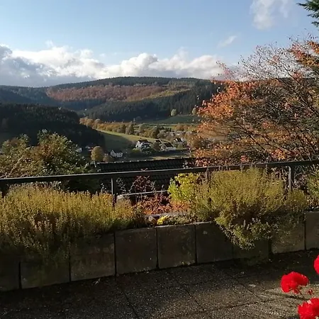 아파트 Ferienwohnung Panoramablick