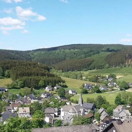 Panoramablick Lägenhet Winterberg